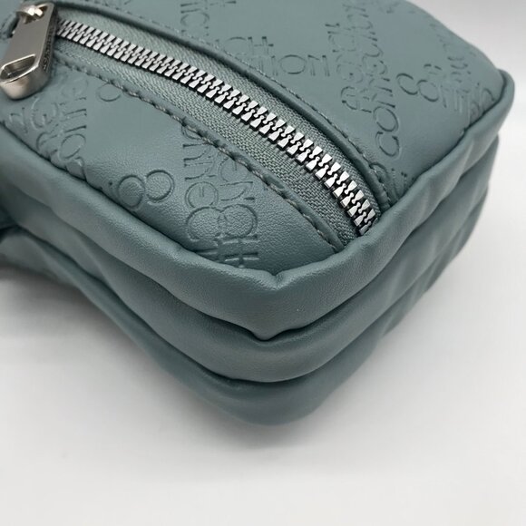 French Connection Light Blue Multi Pocket Crossbody Bag - Picture 8 of 10